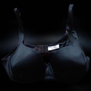 Black Bra with Mesh Underband